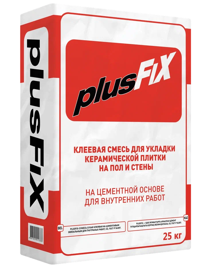 Купить PlusFix - клеевая смесь 25kg bag в Нижнем Новгороде