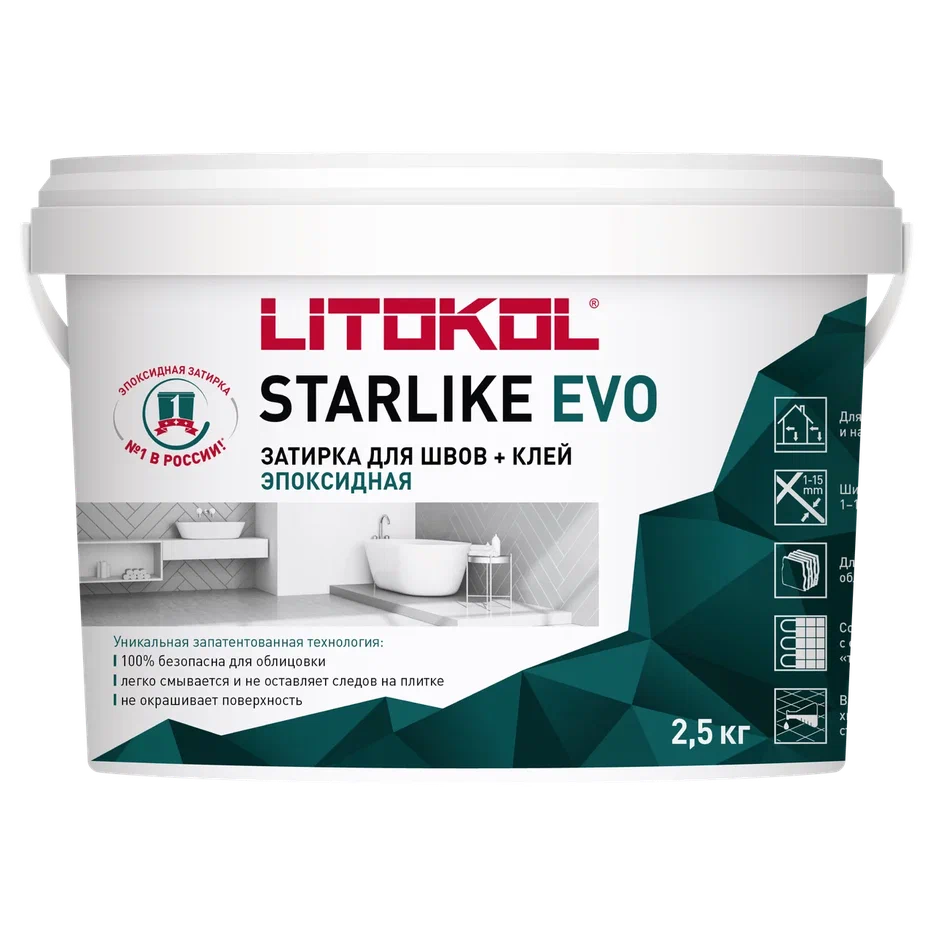 Купить STARLIKE EVO S.830 ROSA KYOTO затир.смесь (2,5kg bucket) в Нижнем Новгороде