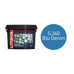Купить STARLIKE EVO S.340 BLU DENIM затир.смесь (5kg bucket) в Нижнем Новгороде