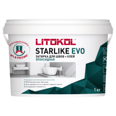 Купить STARLIKE EVO S.140 NERO GRAFITE затир.смесь (1kg bucket) в Нижнем Новгороде