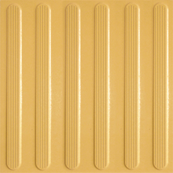 Керамогранит ANL151 30x30x15 Тактильный рект. (Керамический гранит) линии_жёлтый-1