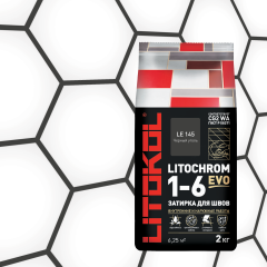 Купить LITOCHROM 1-6 EVO LE 145 черный уголь 2kg Al.bag в Нижнем Новгороде