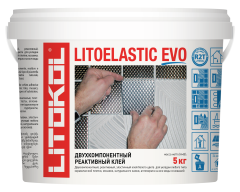 Купить LitoElastic EVO белый-двухкомпонентный клей 5kg bucket в Нижнем Новгороде