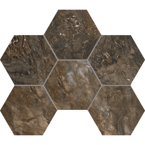 Купить Мозаика BR04 Hexagon 25x28,5 непол. в Нижнем Новгороде-1