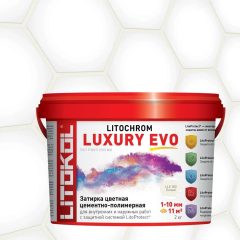 Купить LITOCHROM LUXURY EVO LLE 200 белый 2kg bucket в Нижнем Новгороде #2