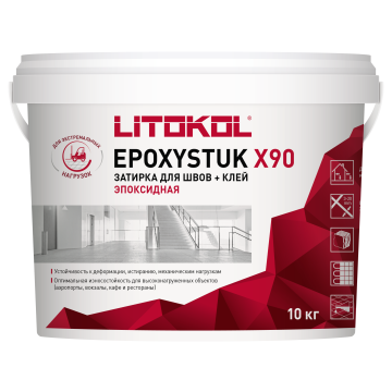 Купить EPOXYSTUK X90 C.15 GRIGIO FERRO  10kg bucket в Нижнем Новгороде