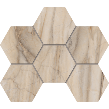 Купить Мозаика BR01 Гексагон 25x28,5x9 непол. в Нижнем Новгороде