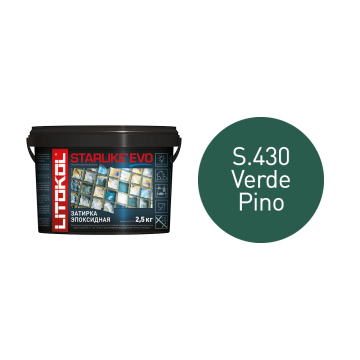 Купить STARLIKE EVO S.430 VERDE PINO затир.смесь (2,5kg bucket) в Новосибирске-1
