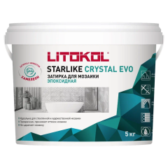 Купить STARLIKE EVO S.700 CRYSTAL затир.смесь (5kg bucket) в Нижнем Новгороде