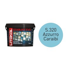 Купить STARLIKE EVO S.320 AZZURRO CARAIBI затир.смесь (5kg bucket) в Нижнем Новгороде