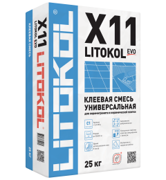 Купить LitoKol X11 EVO серый-клеевая смесь 25kg bag в Нижнем Новгороде #2