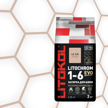Купить LITOCHROM 1-6 EVO LE 100 пепельно-белый 2kg Al.bag в Екатеринбурге