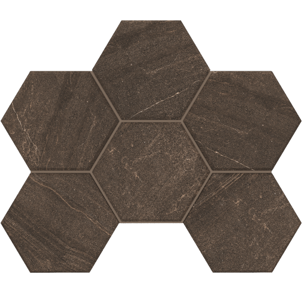 Купить Мозаика GB04 Hexagon 25x28,5 непол. в Новосибирске-1