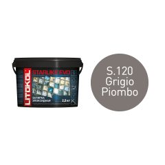 Купить STARLIKE EVO S.120 GRIGIO PIOMBO затир.смесь (2,5kg bucket) в Нижнем Новгороде #2
