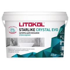 Купить STARLIKE EVO S.700 CRYSTAL затир.смесь (2,5 kg bucket) в Нижнем Новгороде