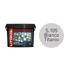 Купить STARLIKE EVO S.105 BIANCO TITANIO затир.смесь (5kg bucket) в Нижнем Новгороде #2