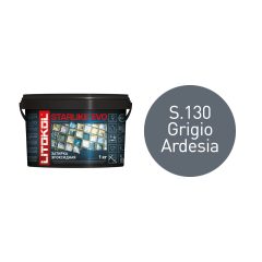 Купить STARLIKE EVO S.130 GRIGIO ARDESIA затир.смесь (1kg bucket) в Нижнем Новгороде #2