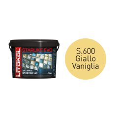 Купить STARLIKE EVO S.600 GIALLO VANIGLIA затир.смесь (5kg bucket) в Нижнем Новгороде