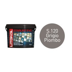 Купить STARLIKE EVO S.120 GRIGIO PIOMBO затир.смесь (5kg bucket) в Нижнем Новгороде #2