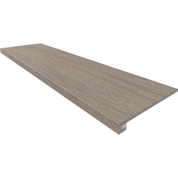 Купить Комплект (Ступень KW02 (33x120x9) структур. (прямоугол. бортик) без насечек + Подступенок (14,5x120x9)) в Нижнем Новгороде