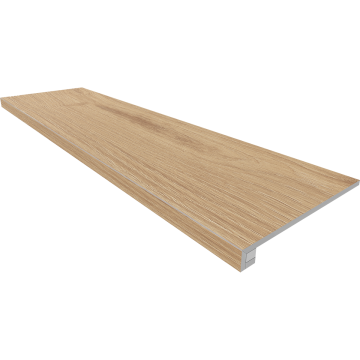 Купить Комплект (Ступень AV02 (33x160x10) непол. (прямоугол. бортик) без насечек + Подступенок (14,5x160x10)) в Нижнем Новгороде