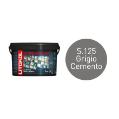 Купить STARLIKE EVO S.125 GRIGIO CEMENTO затир.смесь (1kg bucket) в Нижнем Новгороде #2