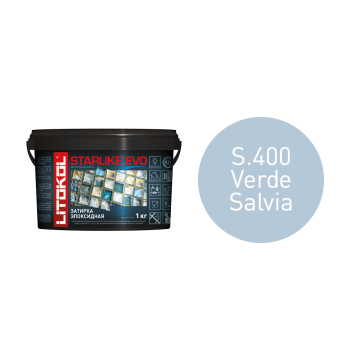 Купить STARLIKE EVO S.400 VERDE SALVIA затир.смесь (1kg bucket) в Новосибирске-1