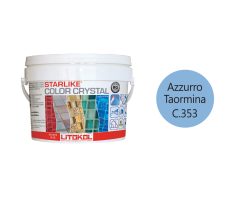 Купить LITOCHROM Starlike C.353 СOLORCRYSTAL AzzurroTaor. 2,5kg bucket в Нижнем Новгороде