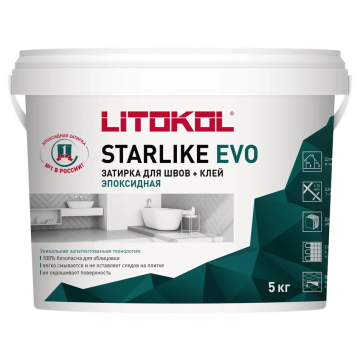 Купить STARLIKE EVO S.810 VERDE CAPRI затир.смесь (5kg bucket) в Нижнем Новгороде-1