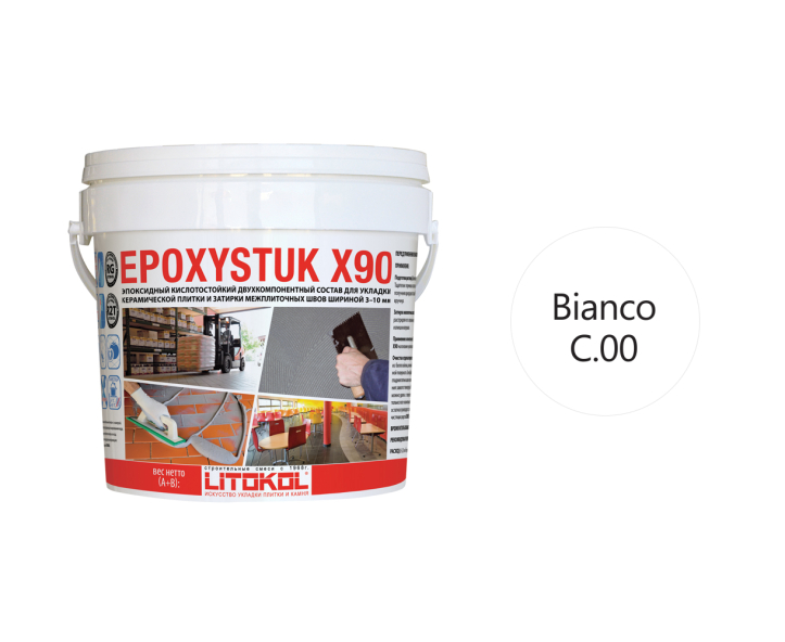 Купить EPOXYSTUK X90 C.00 BIANCO 10kg bucket в Краснодаре-2